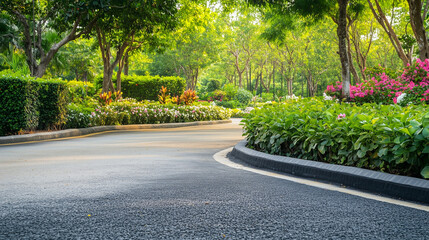 Senior care facility exterior with well-maintained garden and welcoming entrance. Emphasizing comfort and dignity in elderly living environments.