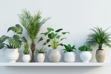 Fototapeta premium green plant isolated