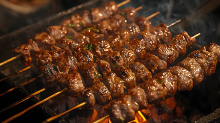 Skewered Delights: A Savory Culinary Journey of Flavors and Textures