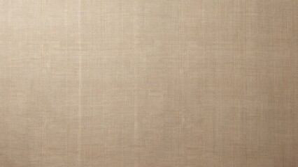 Hyperrealistic Beige and Brown Linen Fabric Texture, Seamless Woven Pattern Background for Design Projects