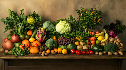 Vibrant Harvest: A Cornucopia of Seasonal Produce
