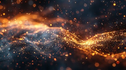 Naklejka premium Electric lighting, abstract electrical background.