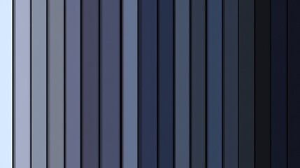 Obraz premium Abstract Pattern of Vertical Stripes in Shades of Blue and Grey