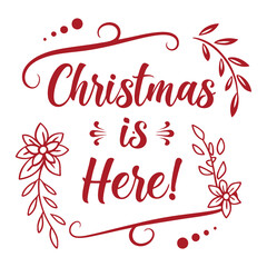 Obraz premium Christmas text 