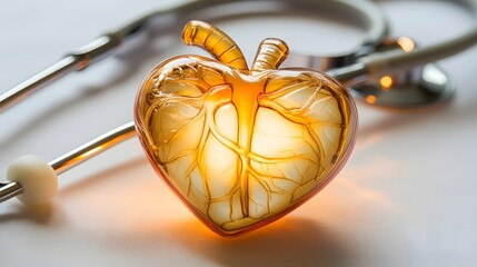 Organ donation illustration: Lifesaving act of donating organs, symbolic representation of hope and renewal, bridging the gap between life and death for those in need.