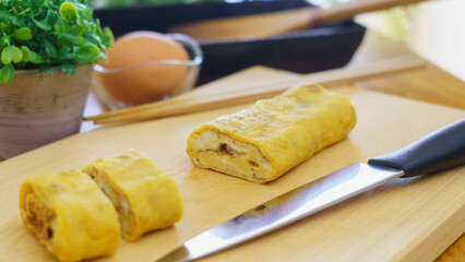日本の卵焼き イメージ