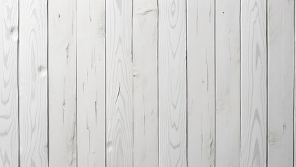 Fototapeta premium Seamless White Wood Texture, Grunge Wallpaper Background for Design & Print