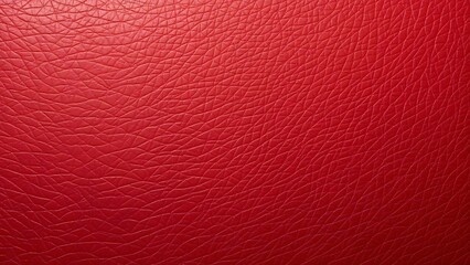 Fototapeta premium Luxury Red Leather Texture Background, Premium Grainy Pebble Surface for Fashion, Cosmetic, & Product Design