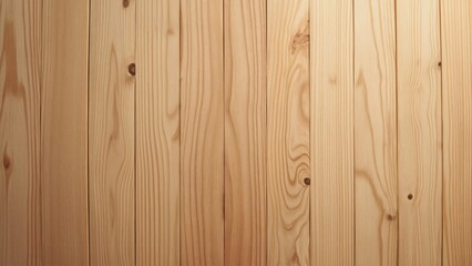 Fototapeta premium High-Resolution Light Brown Wooden Board Background, Grain Texture for Design & Decoration