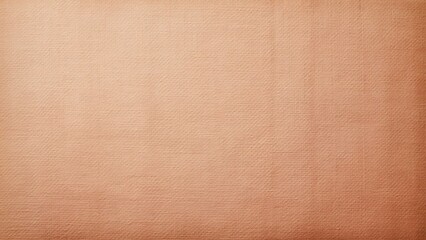 Fototapeta premium Peach Fuzz Linen Fabric Texture, Brown & Tawny Woven Pattern for Home & Office Interior Design