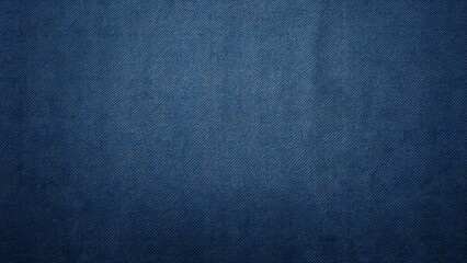High-Resolution Dark Blue Denim Texture, Grainy Jeans Fabric Background for Design