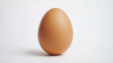 egg on white background