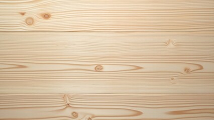 Fototapeta premium Light Wooden Background, Close-Up Top View Flat Lay Texture of Natural Light Wood Grain for Design Projects