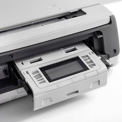 Printer isolated on a white background