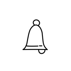 outline of the bell