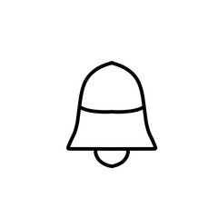 outline of the bell