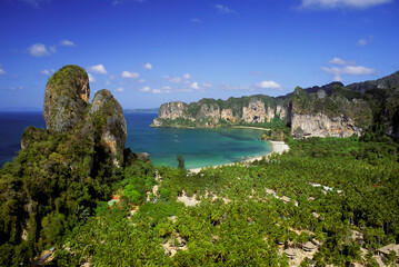 Railay Beach Ao Nang Krabi Thailand Landscape