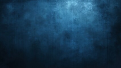 Fototapeta premium Dark Blue Grunge Texture Background, Mysterious & Moody AI Art