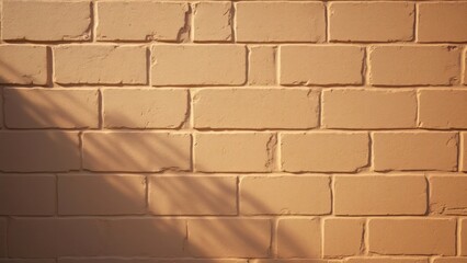 Obraz premium High-Resolution Photo of Brown Brick Wall Texture, Natural Light, Ultra-Realistic Detail for Background Use