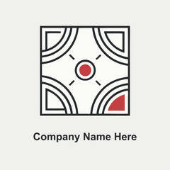 Fototapeta premium Geometric Logo