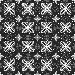 seamless pattern with flower