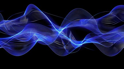 Fototapeta premium Abstract Technology Background - a dynamic and futuristic visual. The light effect lines create a sense of motion and innovation, ideal for modern digital designs.