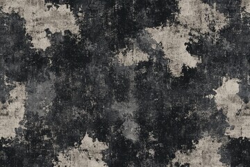 Dark, textured grunge background; grey and black paint splatter effect. Ideal for website design, adding a distressed or vintage look to projects.