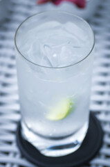 lemon soda, Italian soda or lime juice or lemon juice