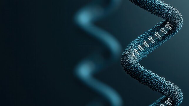 Macro shot of a CRISPRbased diagnostic tool, providing rapid genetic testing for diseases