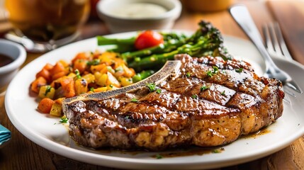 Fried Pork Chop, Tasty and Crispy Cut of Pork, Perfectly Cooked with Seasonings and Ready to Delight Your Palate