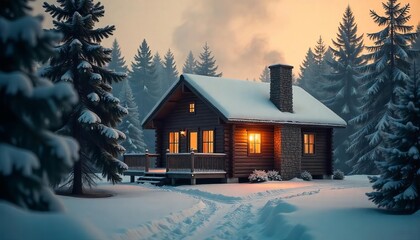 Elegant Holiday-Themed Background for Christmas and Winter Designs