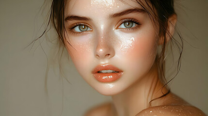 Radiant Skin: Glowing Complexion, Beauty Tips, Skincare Routine, Makeup, Hydration, Facial Care, Natural Glow, Healthy Skin,  Soft Skin, Clear Skin, Youthful Appearance.