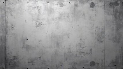 Fototapeta premium Seamless Gray Concrete Wall Texture, Grunge Background with Copy Space - Top View