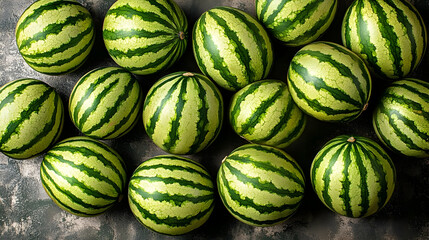 Juicy Watermelons: Summer's Sweet Treat, Fresh & Ripe