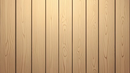 Fototapeta premium Photorealistic Light Brown Wooden Grain Background, Seamless Texture for Design and Decoration