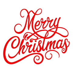 Happy Merry Christmas Vector illustration