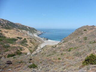 View of Small beach and Cliffs by Ocean