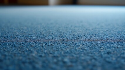 High-Resolution Close-Up of Soft Blue and Gray Dotted Carpet Texture with Subtle Light