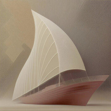 Ship on the line. 