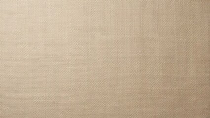 Fototapeta premium Beige Woven Fabric Texture, Detailed Close-Up of Light Brown Natural Linen Canvas Pattern, Small Weave and Grain, Ideal for Textile or Wallpaper Design, Flat Lay Top View
