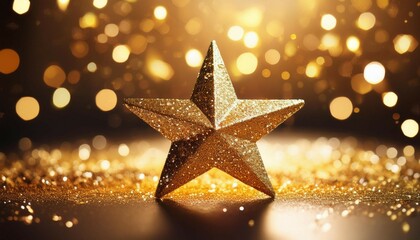 golden christmas background