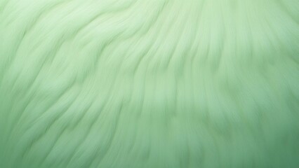 Obraz premium Seamless Light Green Fur Texture Pattern, Soft, Smooth Animal Skin Background for Design Projects