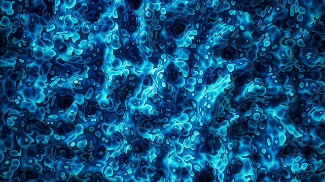 Loop animation of abstract noise pattern background, 3d rendering.