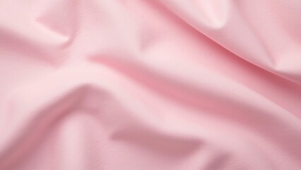 Obraz premium High-Resolution Pink Cotton Fabric Texture, Soft Pink Cloth Background, Top View Mockup for Product Presentation
