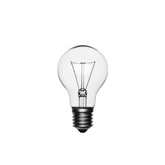 Light bulb  isolated on transparent background