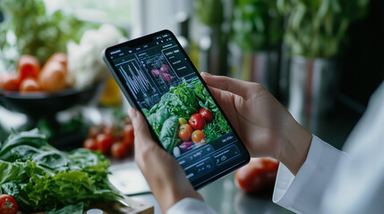 Futuristic AI-Driven Personalized Diet Plans: A digital platform that provides personalized diet recommendations based on AI analysis of health data.