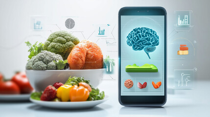 Futuristic AI-Driven Personalized Diet Plans: A digital platform that provides personalized diet recommendations based on AI analysis of health data.