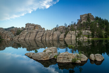 Custer State Park's Sylvan Lake Reflection