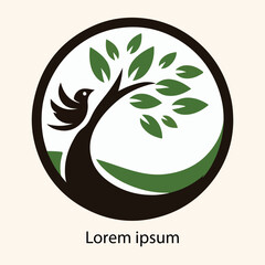 Natural tree logo