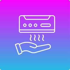 Fototapeta premium Hand Dryer Icon